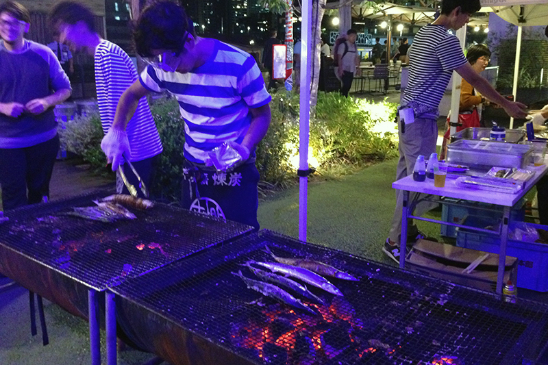 天王洲キャナルフェス2019秋 秋刀魚まつり